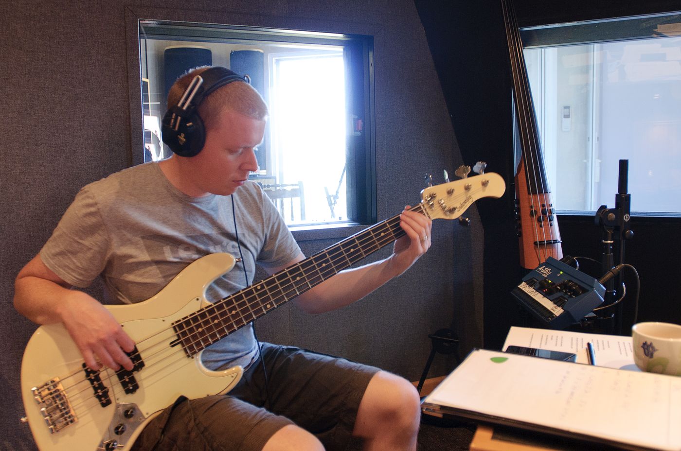 Recording with Dani, South Africa